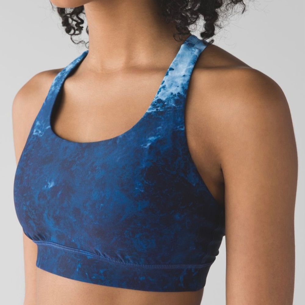 Lululemon Deep Sea H2O Energy Bra
